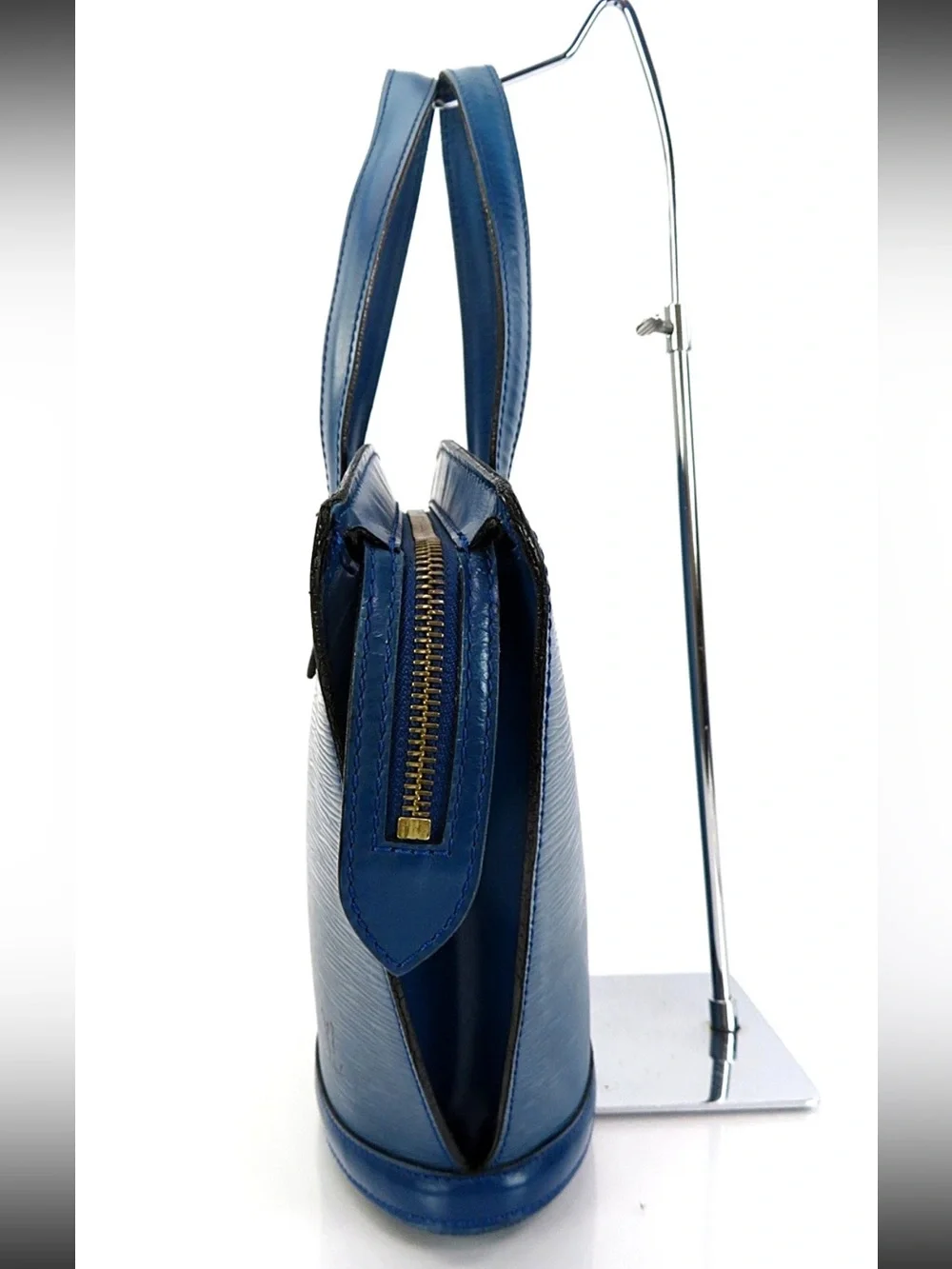Louis Vuitton Blue Epi Leather Handbag